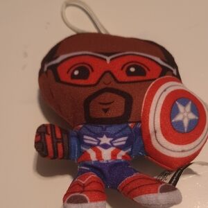 Used 2024 McDonald's Happy Meal toy of Captain America Brave New World movie.
